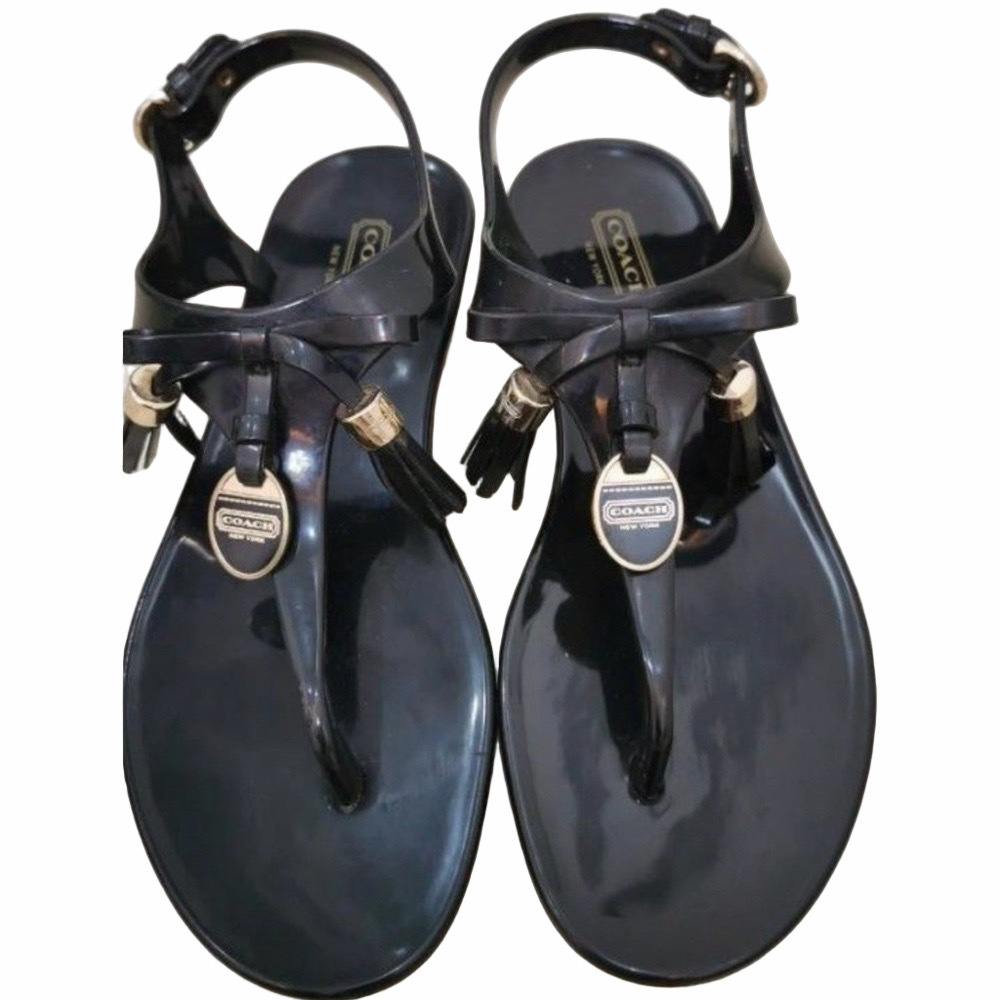 Coach Helma Jelly Thong Sandal | EUC